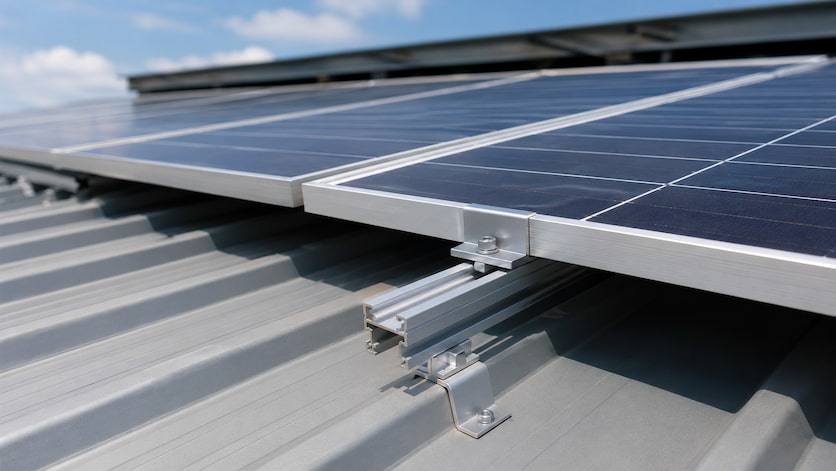 Mini trilho para placa solar em São Paulo com pronta entrega